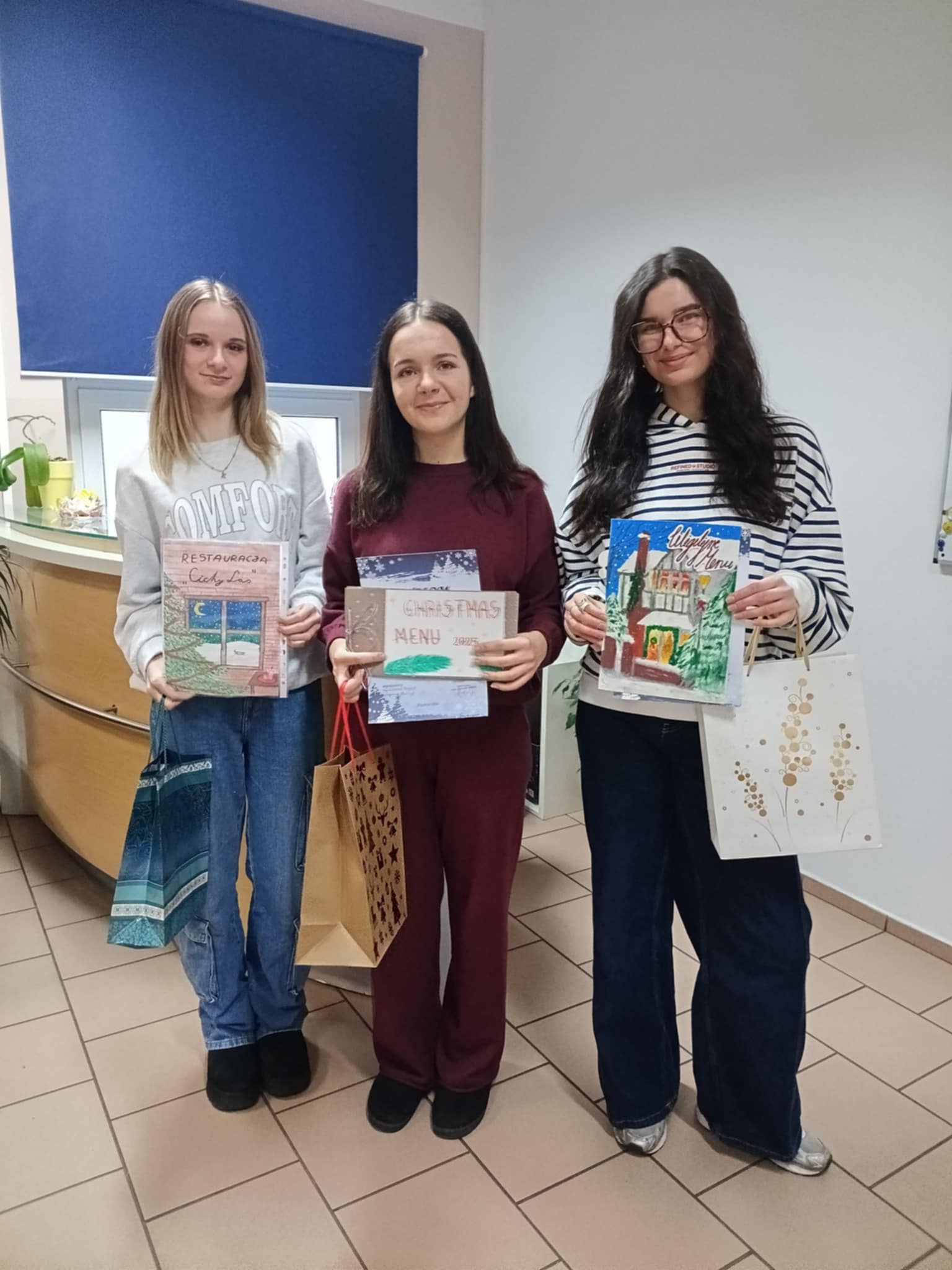 Konkurs na wykonanie Bożonarodzeniowej Karty Menu