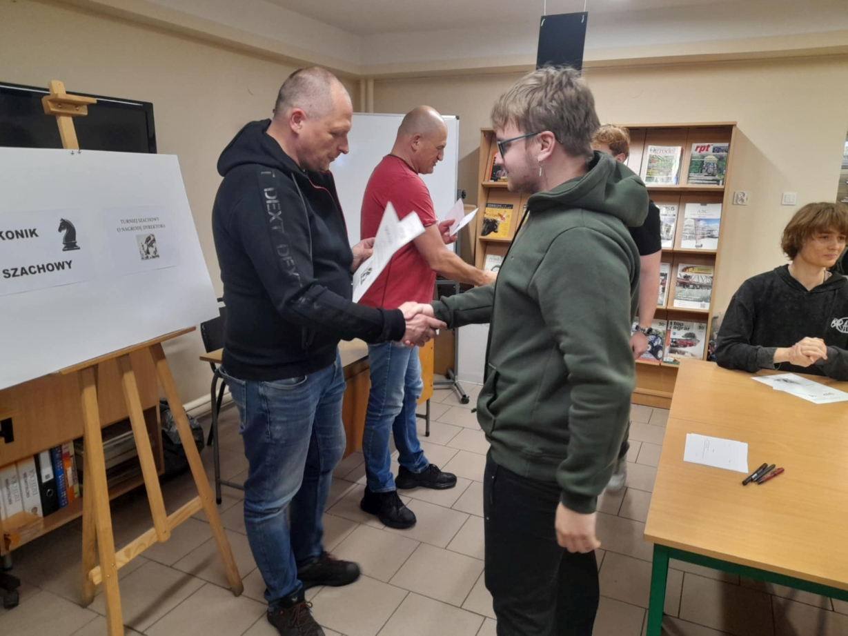 I Turniej Szachowy o nagrodę Dyrektora Ogólnopolski Konkurs Szachowy - Konik Szachowy